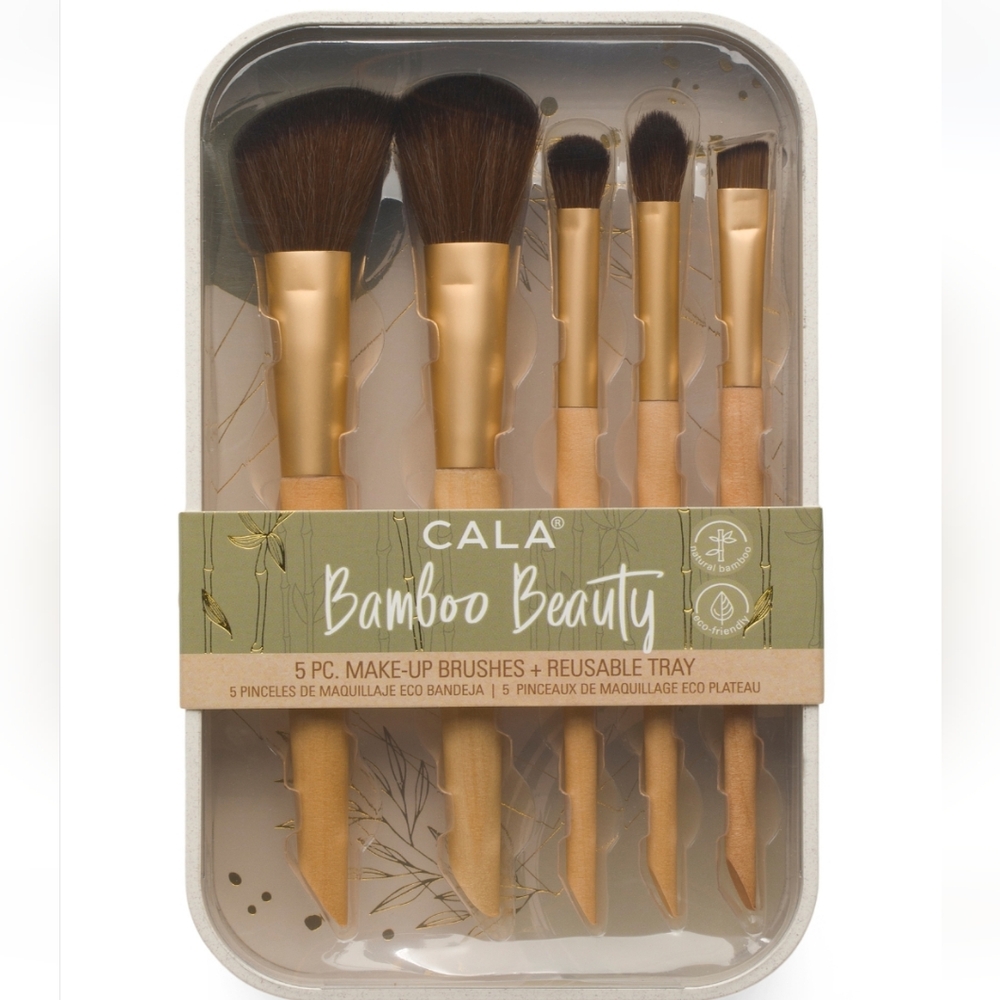 🌺Cala Makeup Brushe Collection Set Bamboo Makeup Brushes